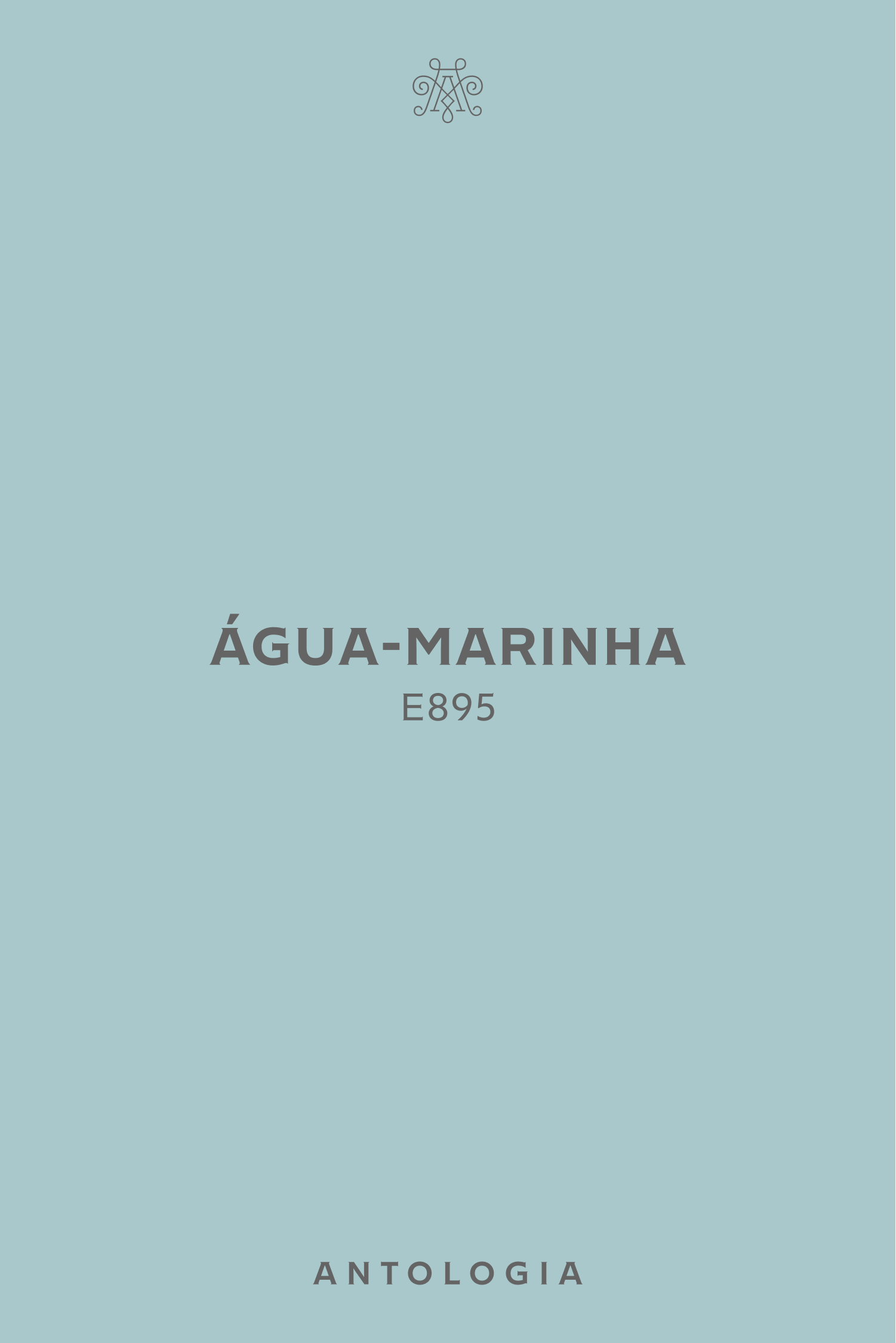 Cartela De Cores Agua Marinha